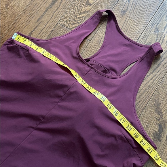 NEW Breezeful Racerback Side Pocket High Low Flowy Midi Quick Dry Casual Dress - Picture 4 of 15